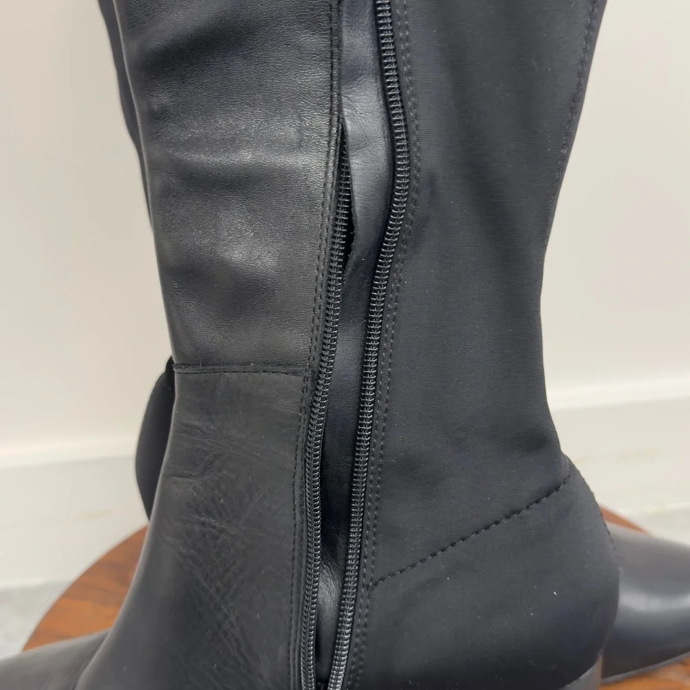 Steve Madden Black Over the Knee Boots